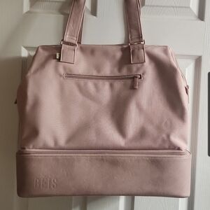 BEIS Atlas Pink Mini Weekender